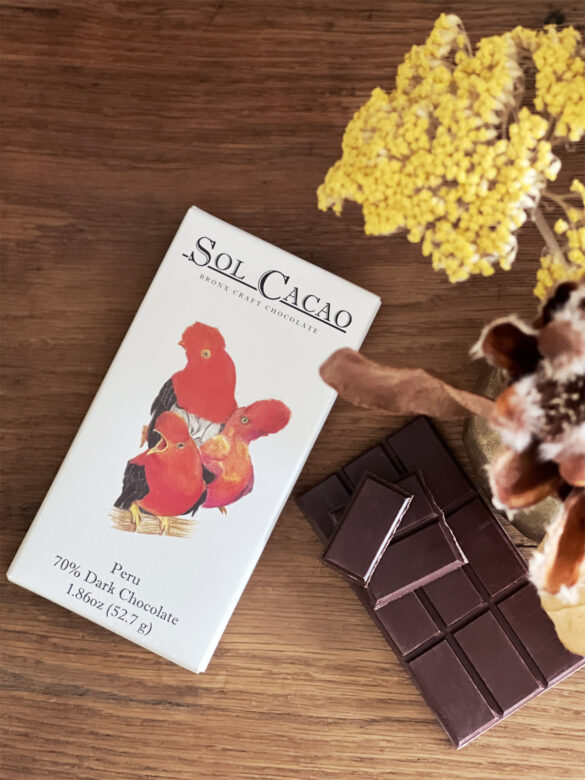 70% Peru Chocolate - Sol Cacao - Pilots + Cabin Crew Shop